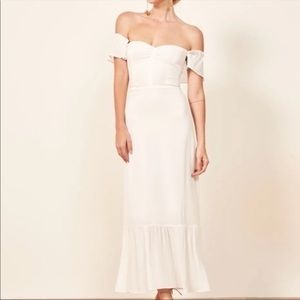 Reformation Butterfly Dress - Ivory